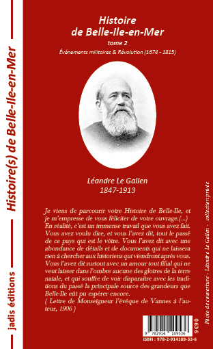 Histoire de Belle-Ile-en-Mer - tome 2 - Léandre Le Gallen – Image 2